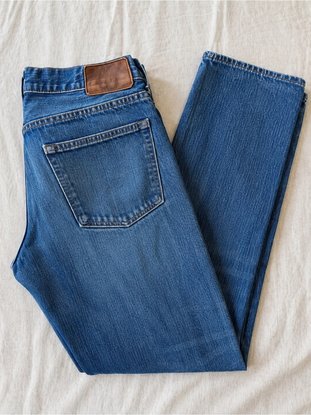 J. Crew 770 Men’s Straight Fit Jeans Medium Wash Denim